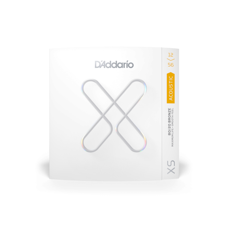 Набор струн D'ADDARIO XSABR1256 XS 80/20 BRONZE LIGHT TOP / MEDIUM BOTTOM (12-56)